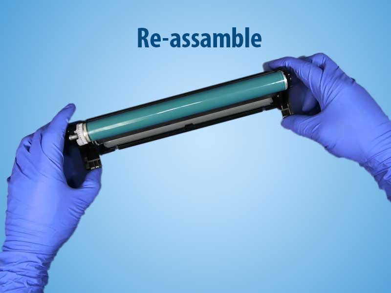 Cartridfe Refilling Step 3