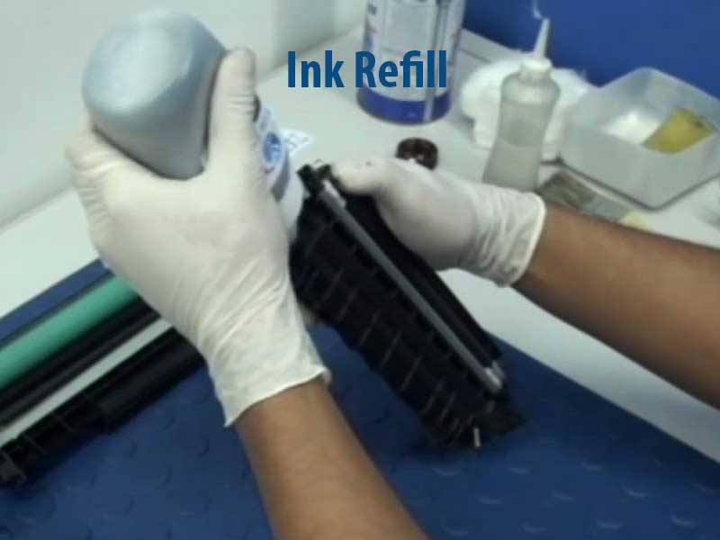 Cartridfe Refilling Step 4